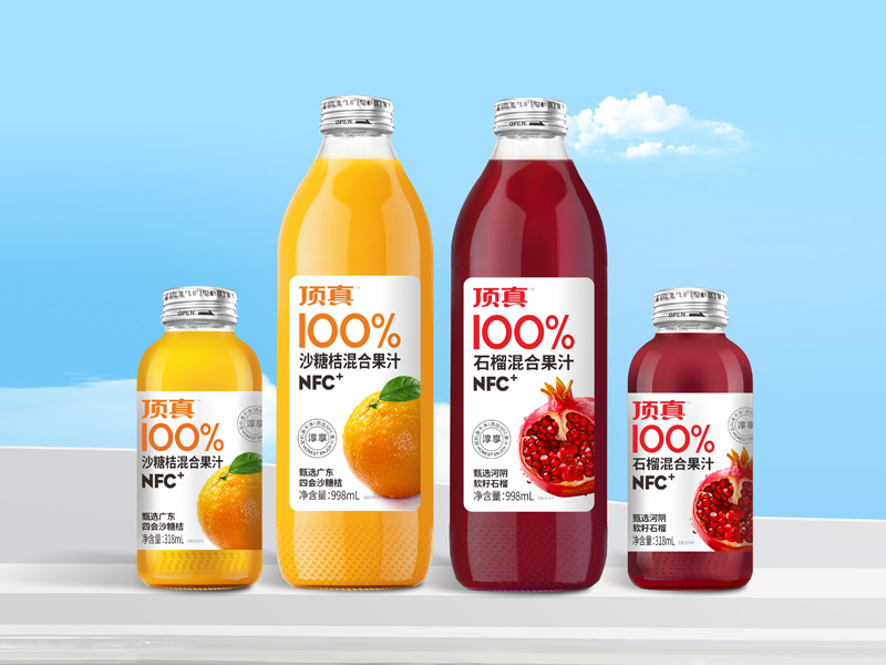 頂真推出100%混合果汁，千億級(jí)飲品市場(chǎng)再添生力軍